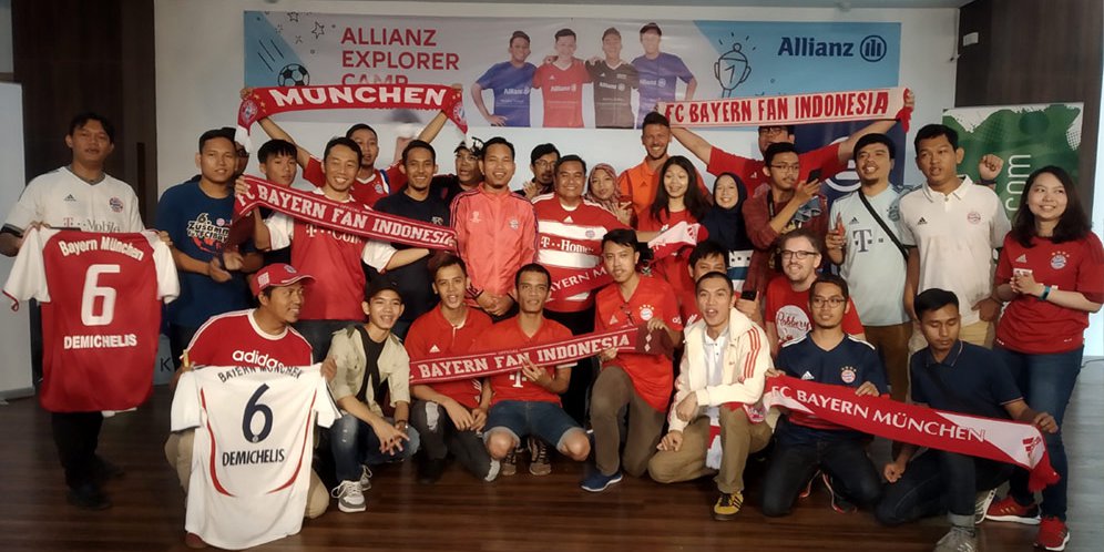 Bangganya Martin Demichelis Dieluk-elukkan Pendukung Bayern Munchen di Indonesia Bangganya Martin Demichelis Dieluk-elukkan Pendukung Bayern Munchen di Indonesia