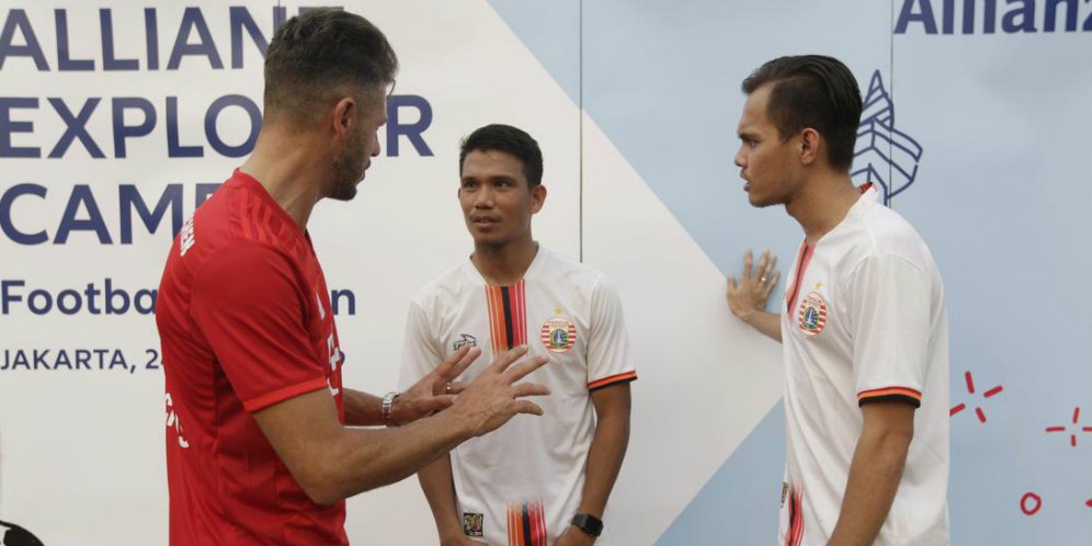 Ketika Legenda Bayern Munchen dan Dua Pilar Persija Jakarta Bercengkrama di Seleksi Allianz Explorer