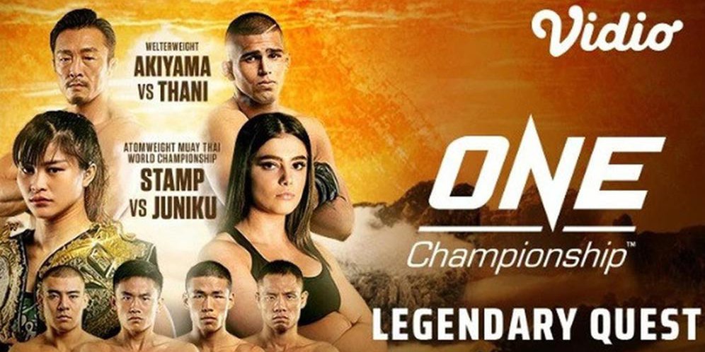 Saksikan Live Streaming One Championship: Legendary Quest di Vidio