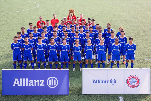 Suasana Allianz Explorer Camp Football Edition Asia 2019 (c) Allianz