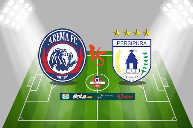 Arema FC vs Persipura Jayapura (c) Bola.net