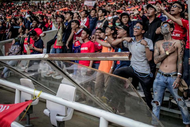 Persija vs PSM di SUGBK