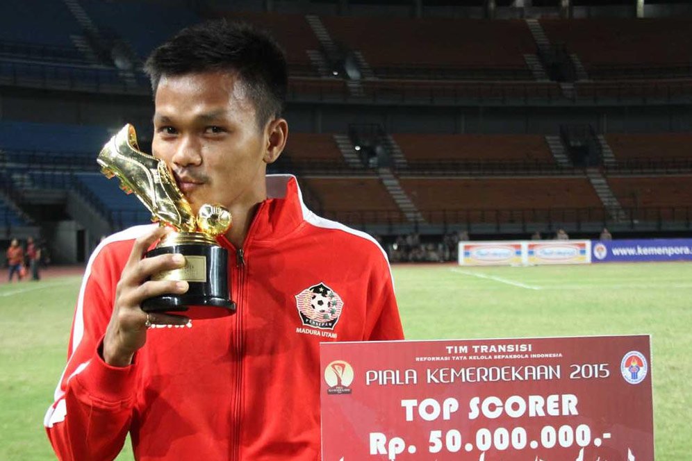 Peraih Sepatu Emas Piala Kemerdekaan 2015 Pimpin Daftar Top Scorer Liga 2 Peraih Sepatu Emas Piala Kemerdekaan 2015 Pimpin Daftar Top Scorer Liga 2
