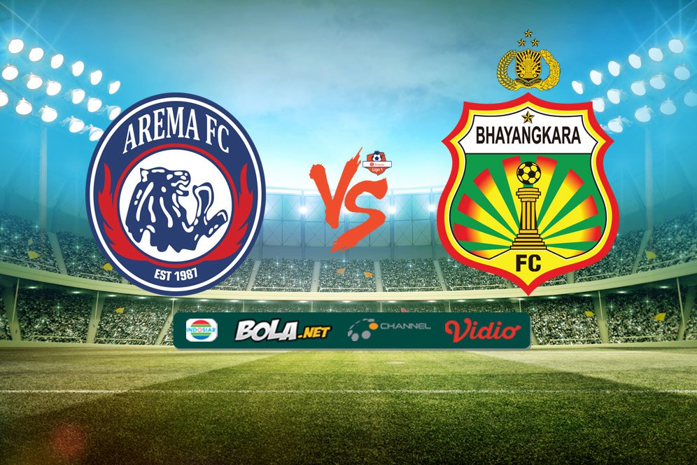 Shopee Liga 1: Exclusive Live Streaming Arema FC vs Bhayangkara FC