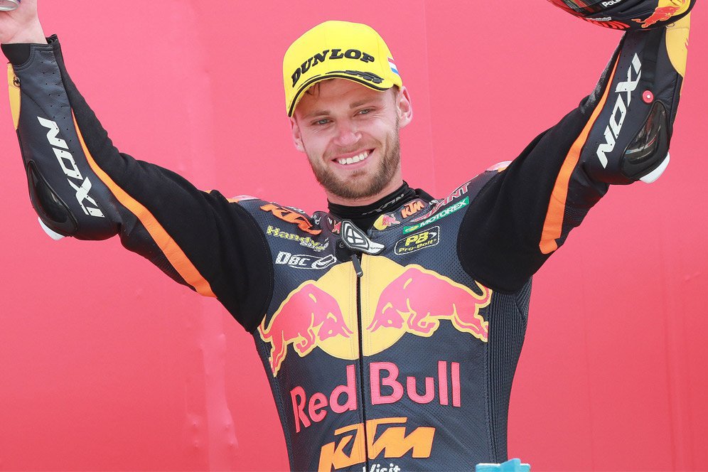 Hasil Balap Moto2 Valencia: Brad Binder Bekuk Thomas Luthi