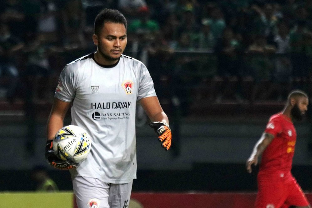 Bikin Blunder, Dimas Galih Dibela Pelatih Kalteng Putra