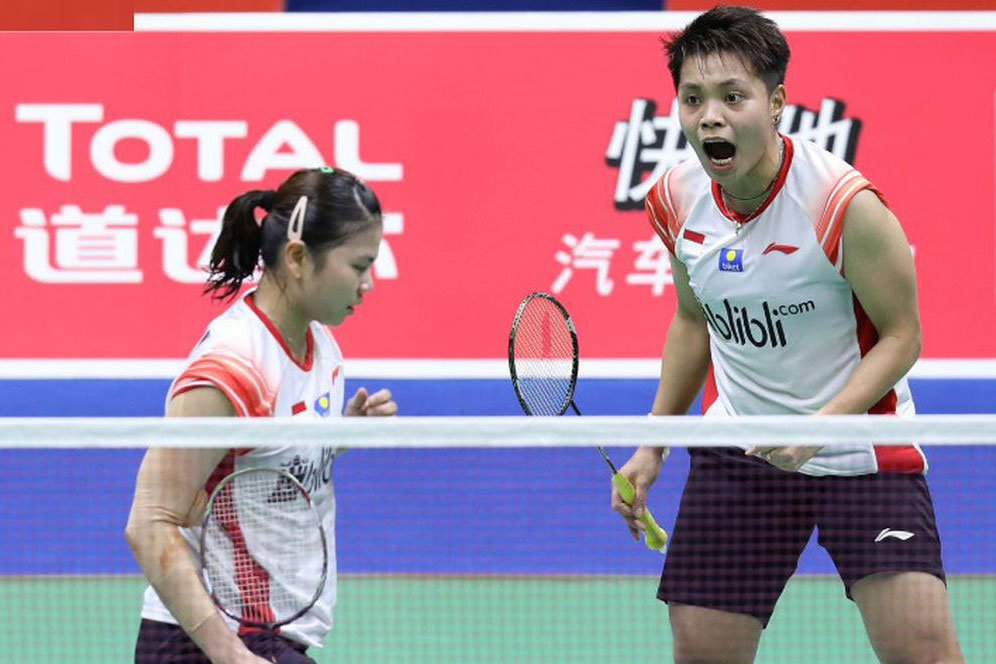 Tumbangkan Wakil Jepang, Greysia / Apriyani Melenggang ke Babak Kedua Indonesia Open 2019