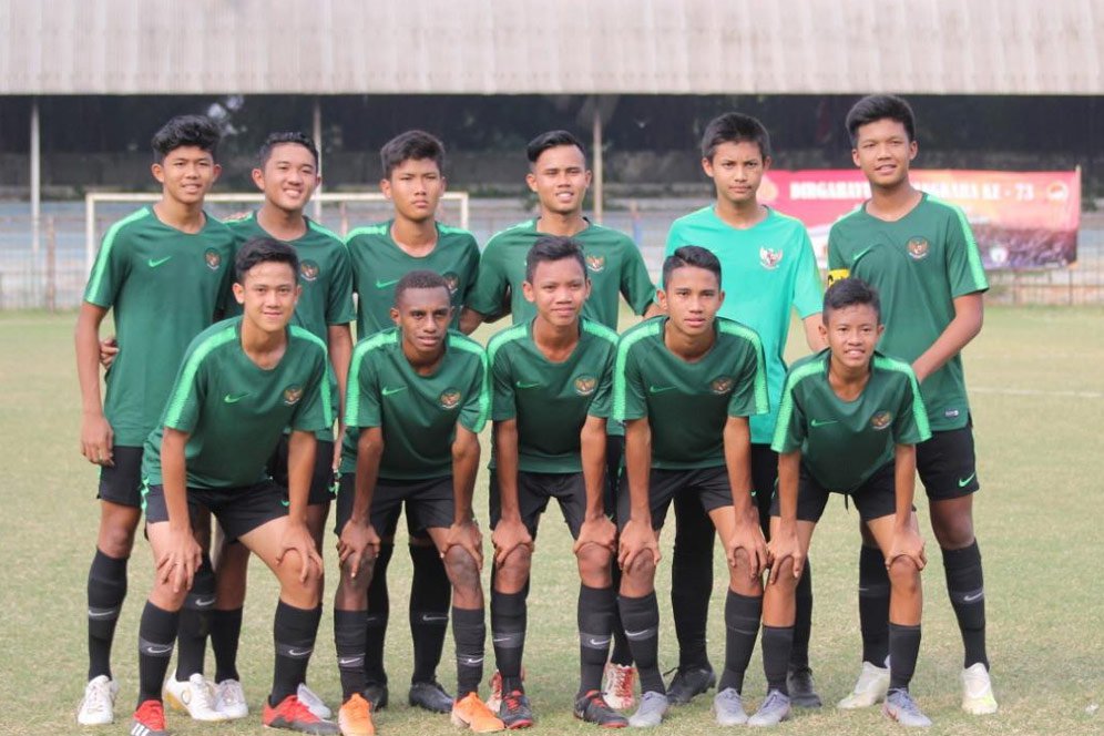 Daftar 23 Pemain Timnas Indonesia U-15 dan Nomor Punggungnya di Piala AFF