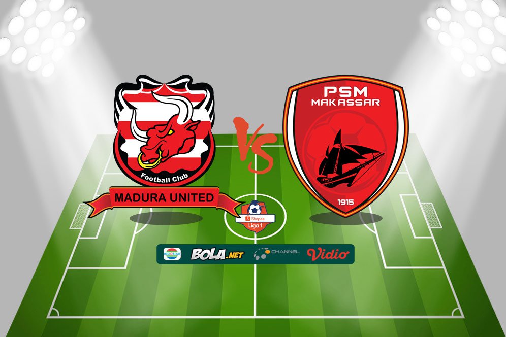 Live Streaming Shopee Liga 1 2019 di Indosiar: Madura United vs PSM Makassar