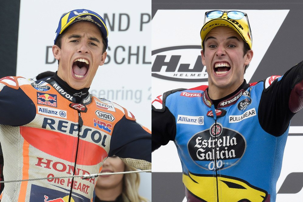 Ingin Satu Tim di MotoGP, Ini Deretan Momen Unyu Marc dan Alex Marquez