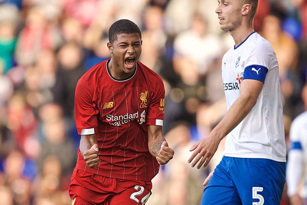 Tranmere vs Liverpool: Rhian Brewster Bersinar di Pesta Enam Gol The Reds