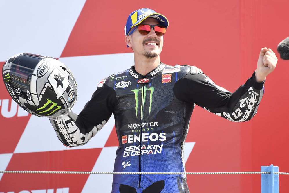 Vinales Legawa Kalah dari Bagnaia di MotoGP Virtual Race Kedua