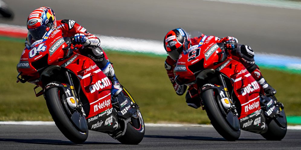 Senang Petrucci Tetap di Ducati, Dovizioso Bantah Ada Ketegangan Senang Petrucci Tetap di Ducati, Dovizioso Bantah Ada Ketegangan