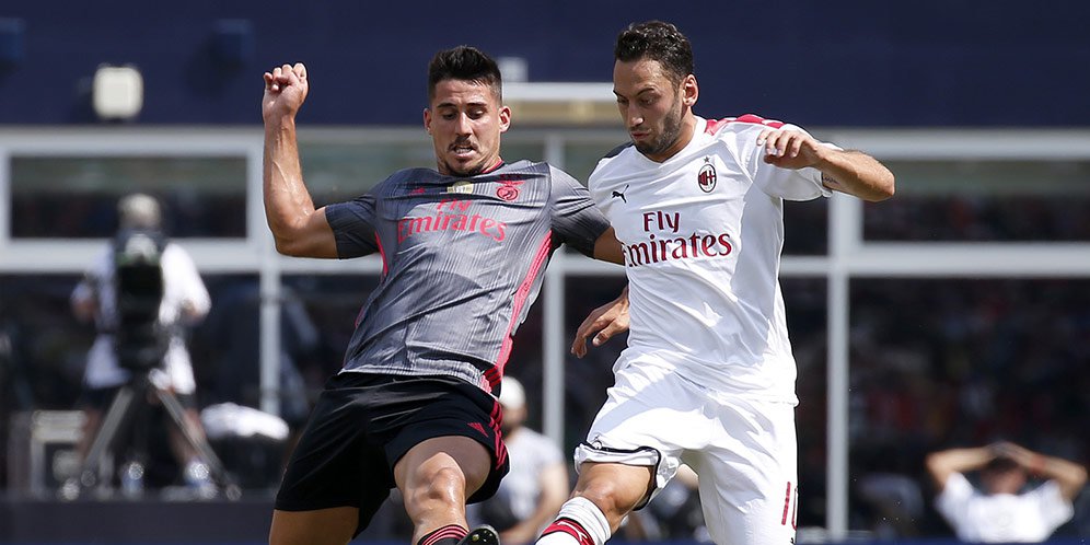 Benfica Paksa AC Milan Telan Kekalahan Keduanya