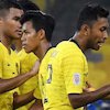 Babak Pertama, Malaysia Unggul 1-0 Atas Indonesia