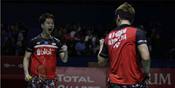 Kevin / Marcus Hadapi Ahsan / Hendra di Final China Open 2019 Kevin / Marcus Hadapi Ahsan / Hendra di Final China Open 2019
