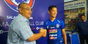 Resmi Gabung Arema, Ini Target Takafumi Akahoshi