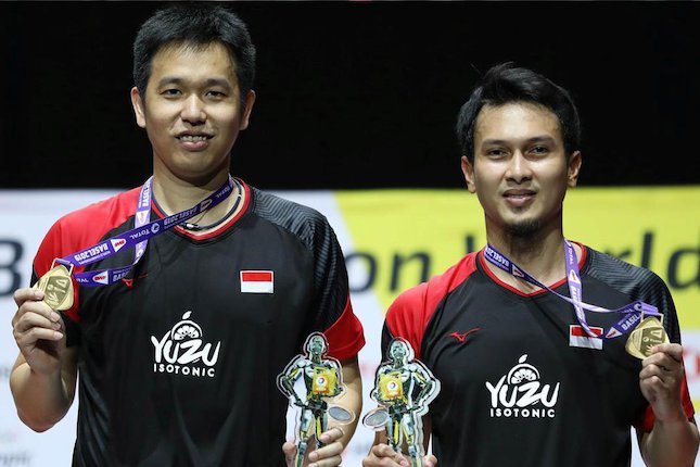 Mohammad Ahsan dan Hendra Setiawan (c) PBSI