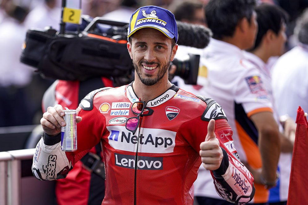 Dovizioso Kecewa Gagal Duel dengan Marquez di Lap Terakhir