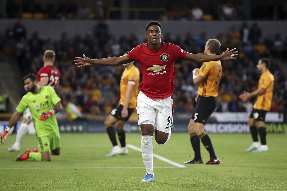 Manchester United vs Liverpool, Anthony Martial dan Aaron Wan-Bissaka Berpeluang Comeback