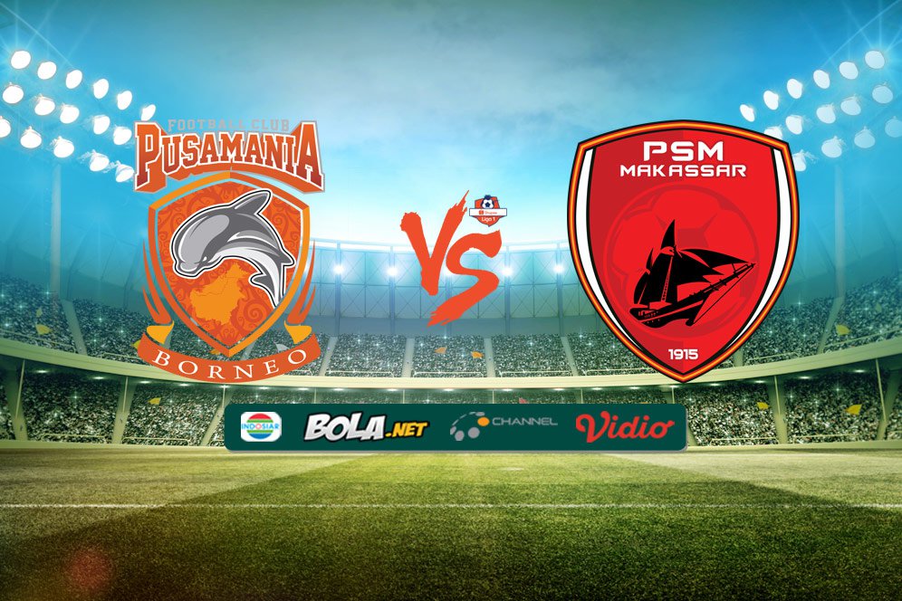 Live Streaming Shopee Liga 1 2019 di Vidio: Borneo FC vs PSM Makassar