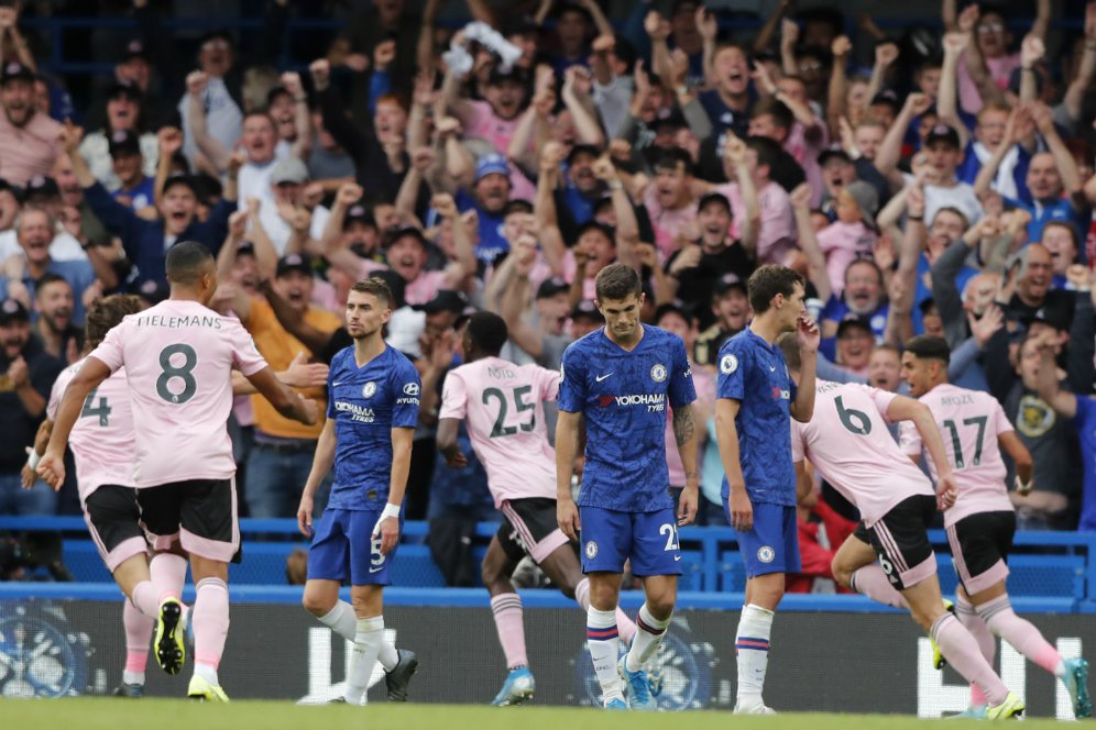 Chelsea Beruntung Imbang Lawan Leicester City