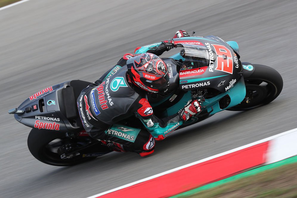 Fabio Quartararo Kuasai Uji Coba Pascabalap MotoGP Ceko