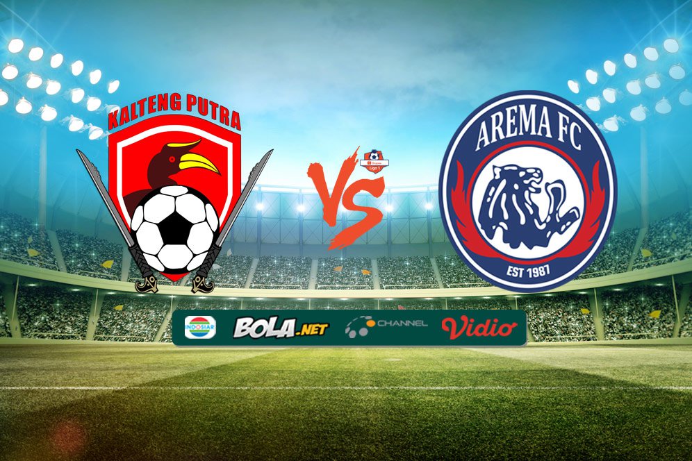 Shopee Liga 1: Live Streaming Eksklusif Kalteng Putra vs Arema FC