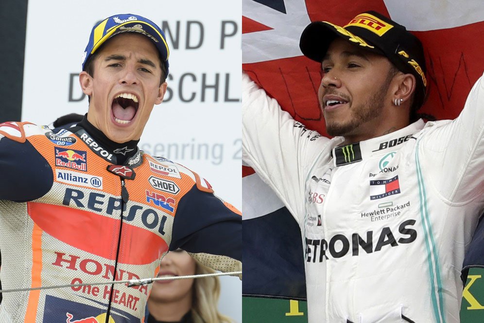 Marc Marquez-Lewis Hamilton Masuk Nominasi Atlet Terbaik Laureus