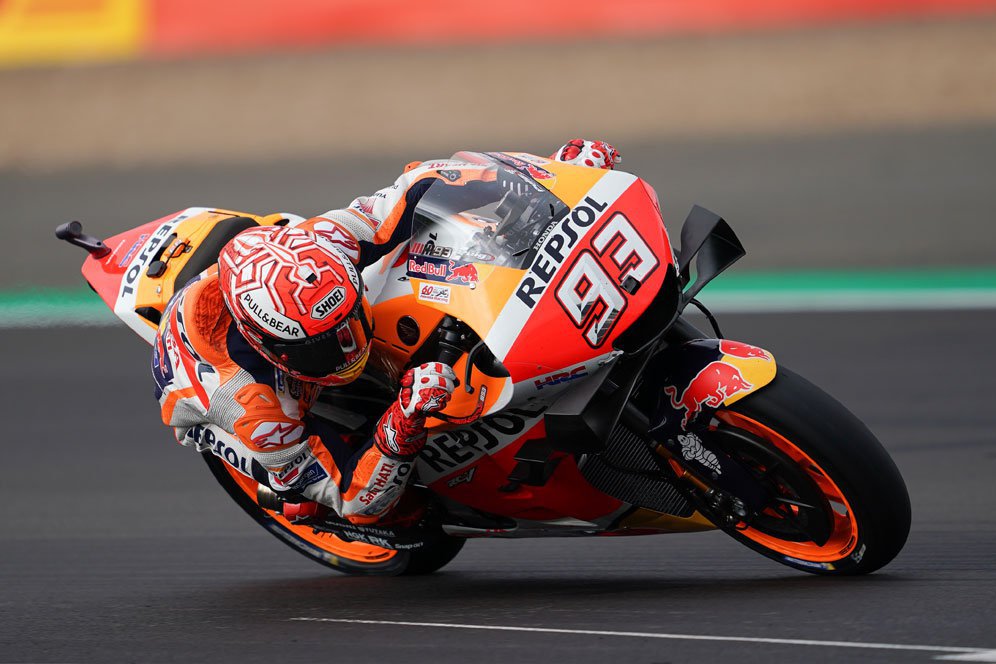 Hasil Kualifikasi MotoGP Inggris: Marquez Rebut Pole, Rossi Kedua