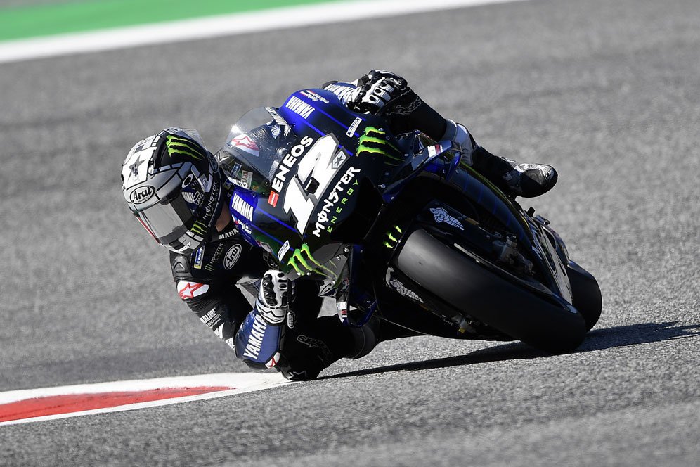 Hasil FP3 MotoGP Australia: Angin Kencang, Maverick Vinales Terdepan