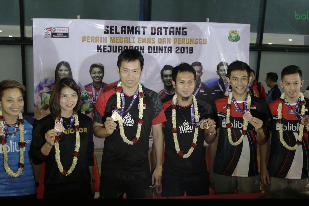 PBSI Sebut Kemenpora Telah Siapkan Bonus untuk Ahsan/Hendra PBSI Sebut Kemenpora Telah Siapkan Bonus untuk Ahsan/Hendra