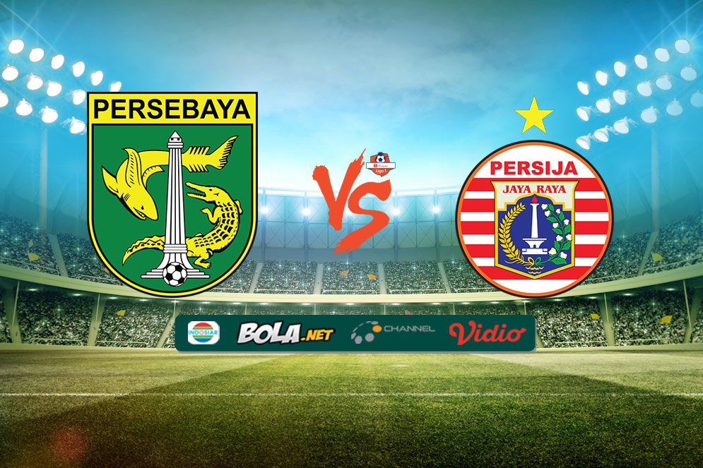 Jadwal Siaran Langsung Shopee Liga 1: Persebaya Surabaya vs Persija Jakarta di Indosiar