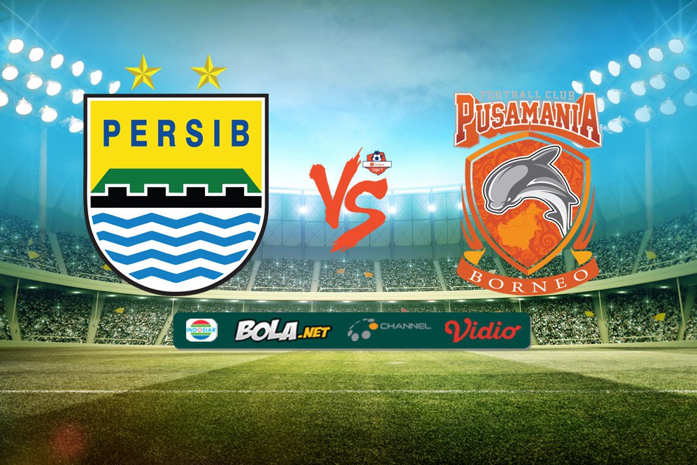 Duel Antarlini Persib Vs Borneo FC di Shopee Liga 1