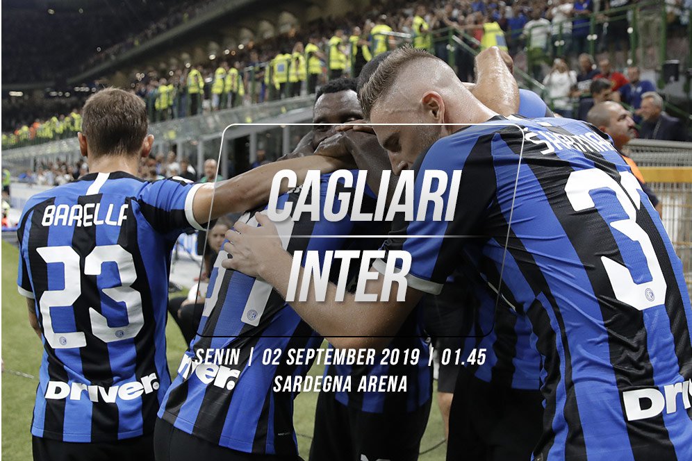 Prediksi Cagliari vs Inter Milan Senin 2 September 2019