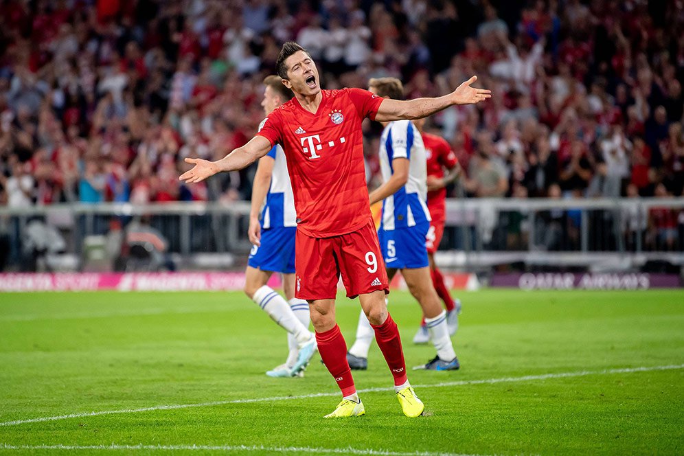 Hasil Pertandingan Bayern Munchen vs Hertha BSC: Skor 2-2