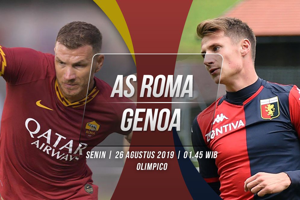 Prediksi AS Roma vs Genoa 26 Agustus 2019