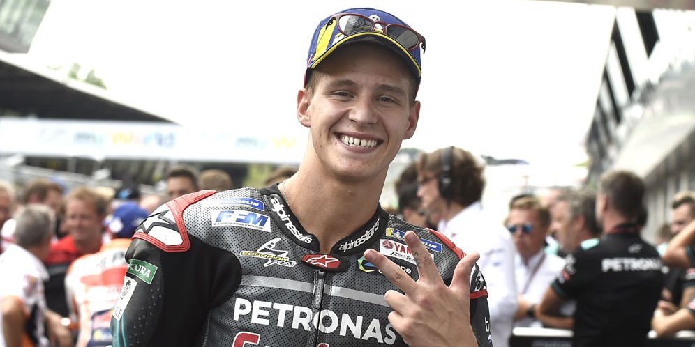 Fabio Quartararo Resmi Gantikan Valentino Rossi di Tim Pabrikan Yamaha 2021