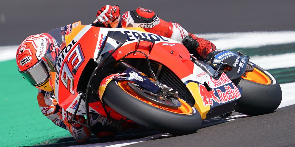 Hasil FP4 MotoGP Inggris: Marc Marquez Ungguli Fabio Quartararo