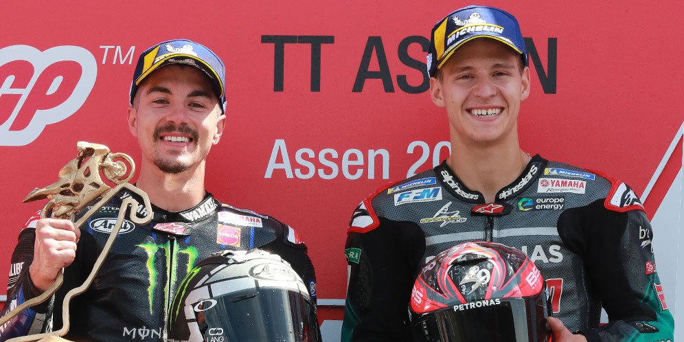 Maverick Vinales Akui Tak Masalah Diasapi Fabio Quartararo
