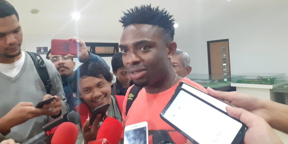 Osas Saha Nikmati Latihan Pertamanya Bareng Timnas Indonesia
