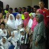 Jelang Putaran Kedua Liga 1, Arema Gelar Syukuran Bersama Anak Yatim