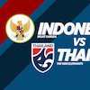 Indonesia vs Thailand, Babak Pertama Nihil Gol