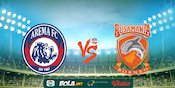 Hasil Pertandingan Arema FC vs Borneo FC: Skor 2-2