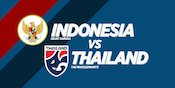 Indonesia vs Thailand, Babak Pertama Nihil Gol