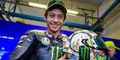 Galeri Foto: Helm Spesial Valentino Rossi di Misano Terinspirasi Makanan