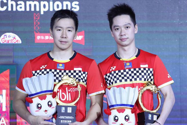 Marcus Fernaldi Gideon/Kevin Sanjaya Sukamuljo (c) PBSI