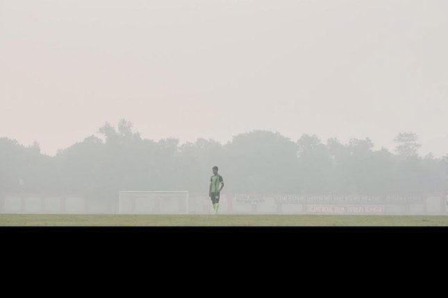 Persebaya Tak Terganggu Kabut Asap di Markas Kalteng Putra Persebaya Tak Terganggu Kabut Asap di Markas Kalteng Putra