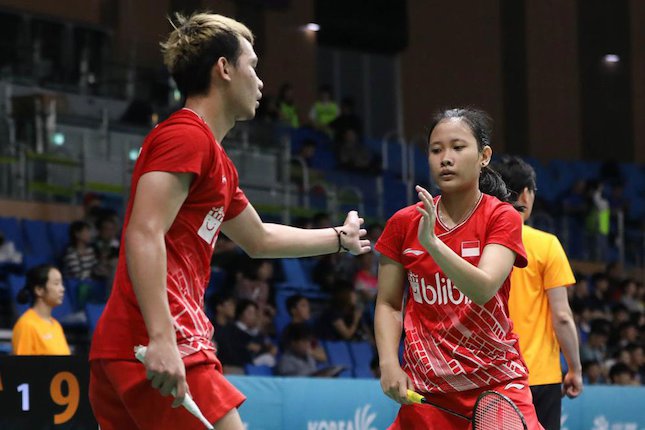 Rinov Rivaldy dan Pitha Haningtyas Mentari (c) PBSI