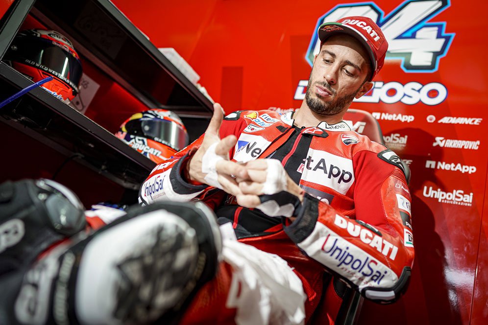 Andrea Dovizioso Beber Kronologi Kecelakaan Motocross, Pandangan Sempat Kabur